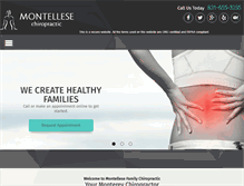 Tablet Screenshot of montellesefamily.com
